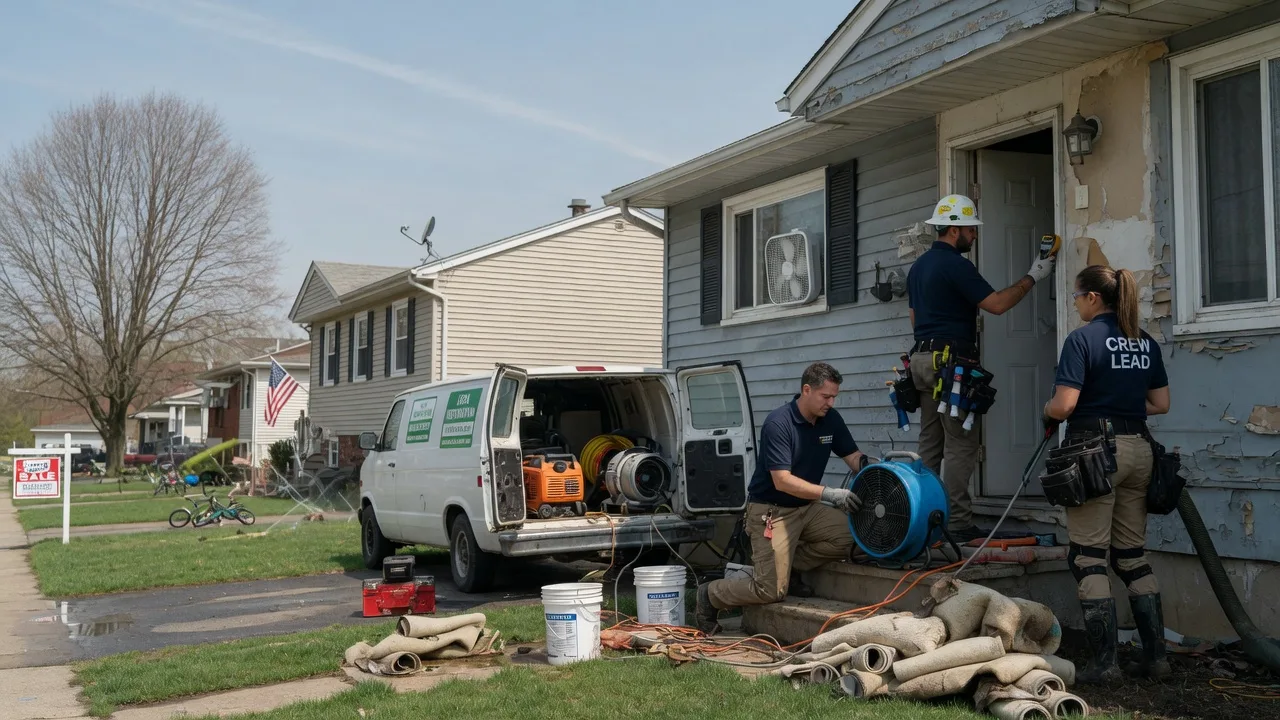 Flood Cleanup in Mounds, IL near me